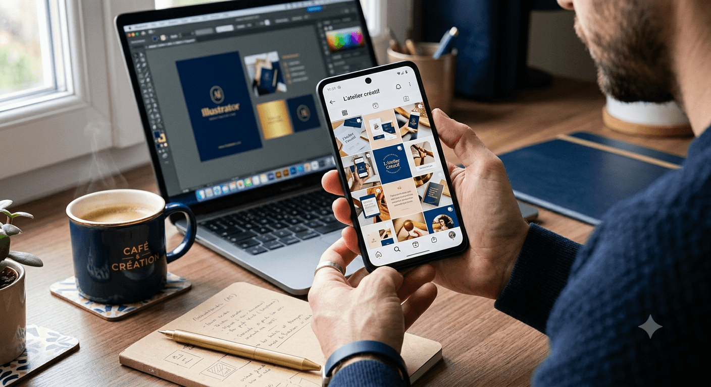 Création de contenu pour les réseaux sociaux